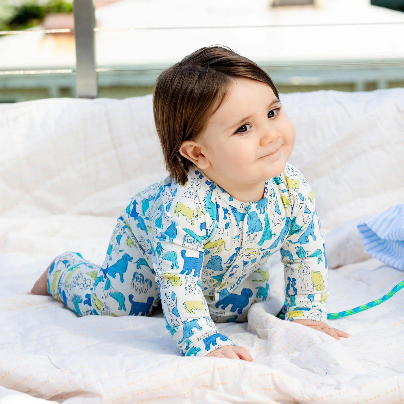 Magnetic Me Blue It's a Paw-ty | Convertible Coverall
