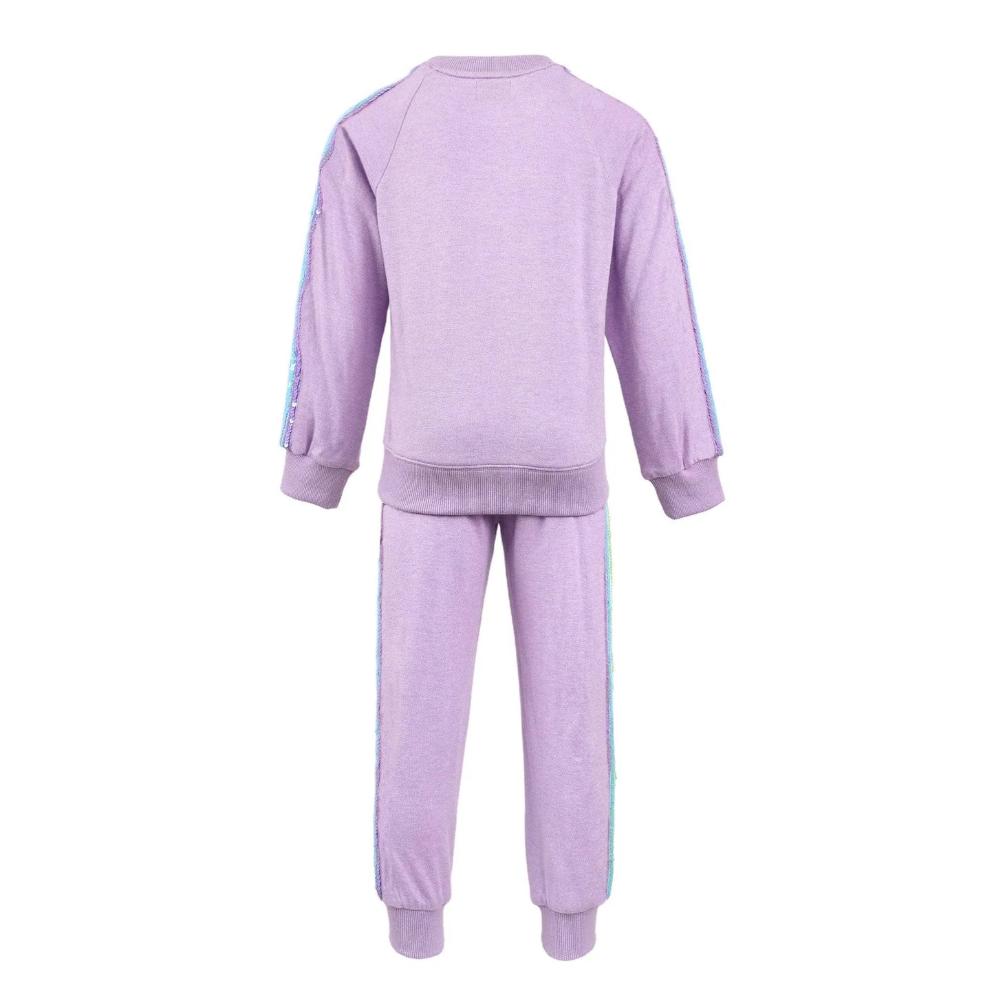 Lola & The Boys Lavender Rainbow | Sequin Set