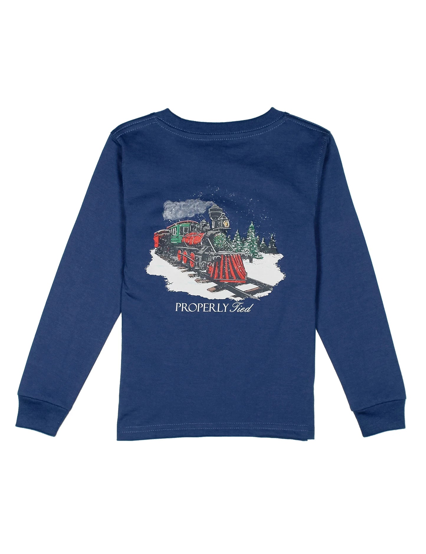 Properly Tied River Blue | Polar Express Tee