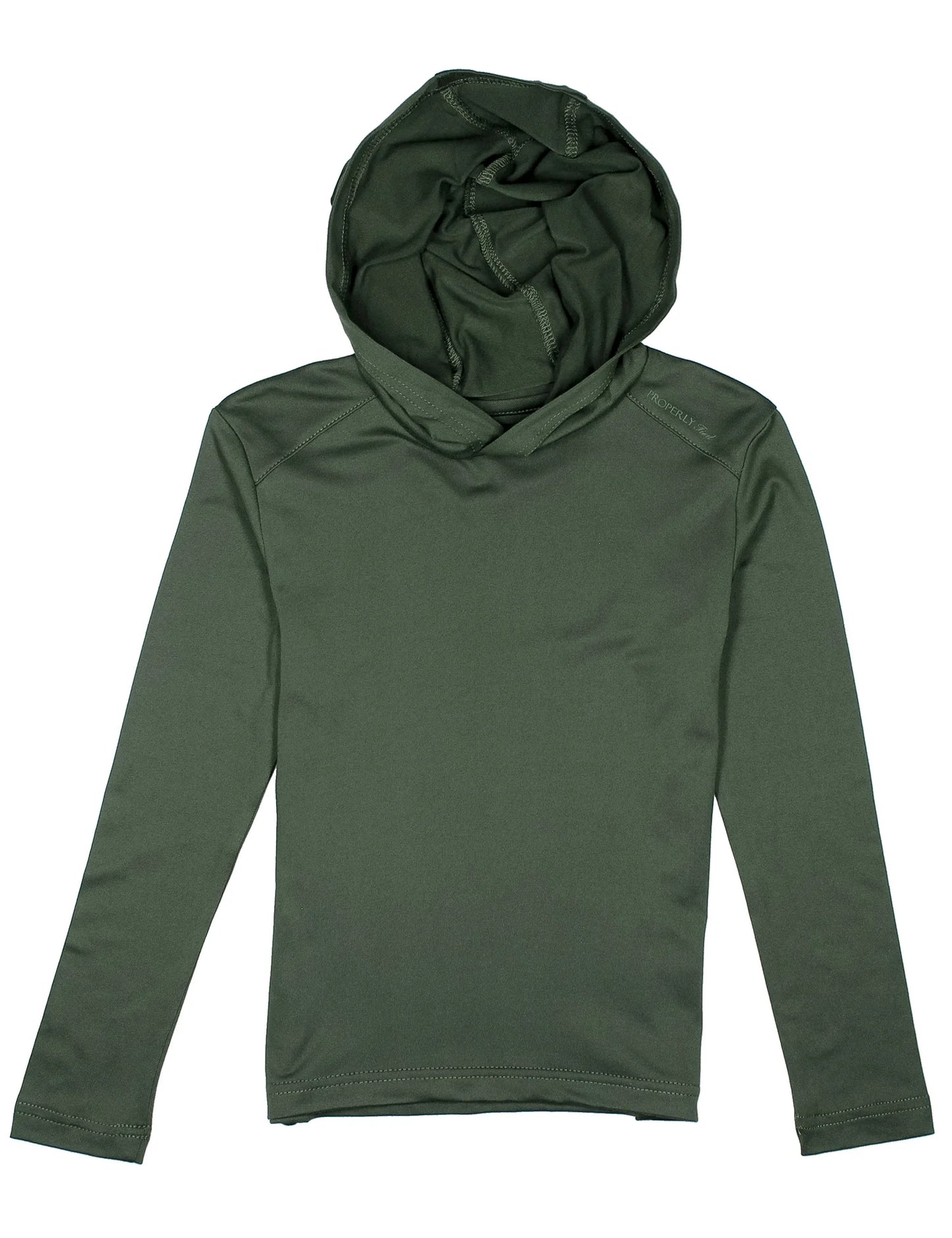 Properly Tied Ash Green | Ravine Hoodie