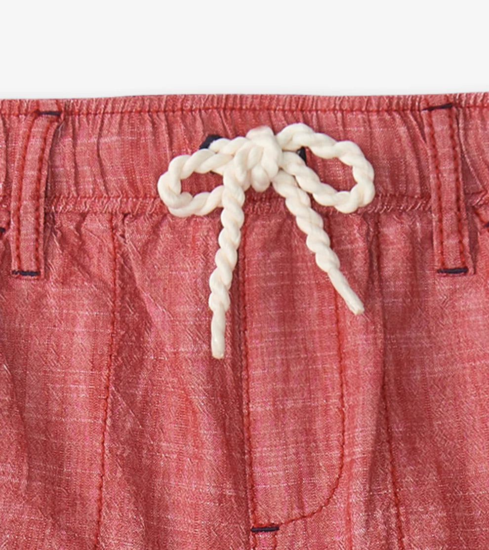 Hatley Nautical | Chambray Woven Short