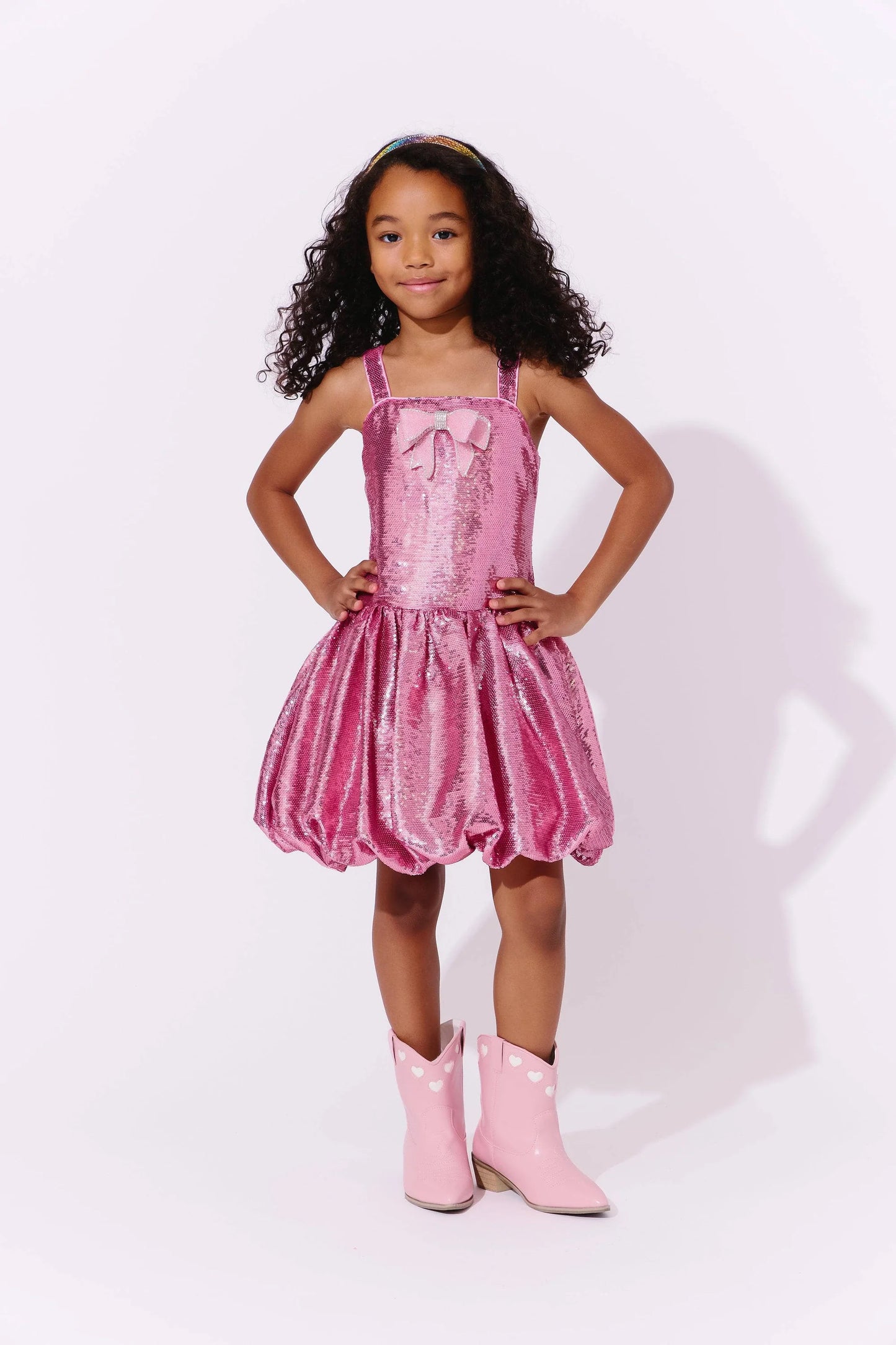Lola + The Boys Rose Bow | Bubble Dress