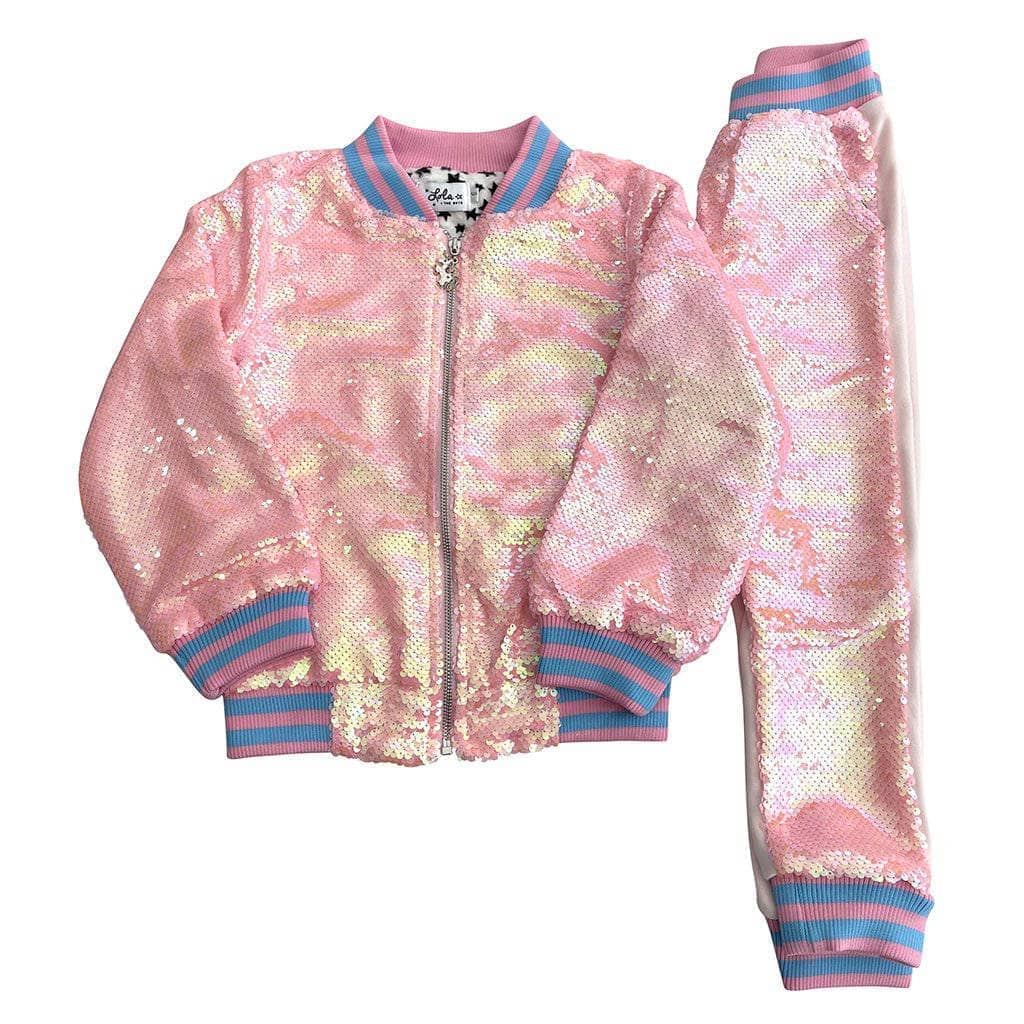 Lola + The Boys Pretty in Pink | Sequin Set