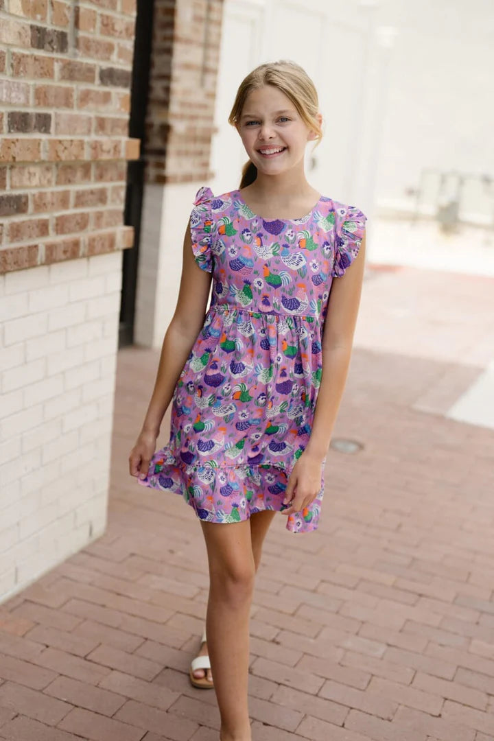 Briton Court Lilac | Sophia Dress