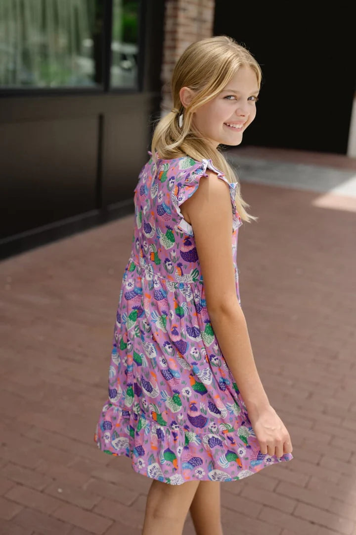 Briton Court Lilac | Sophia Dress