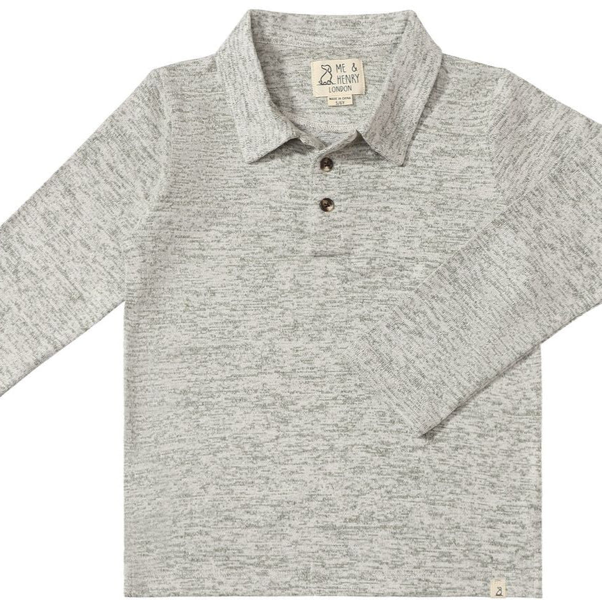 Me & Henry Heathered Green | Spencer Polo