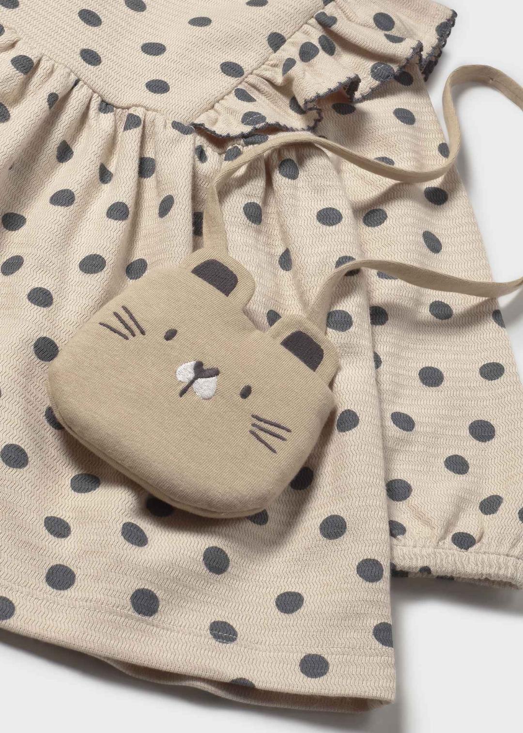 Mayoral Tapioca | Printed Dress With Bag Set