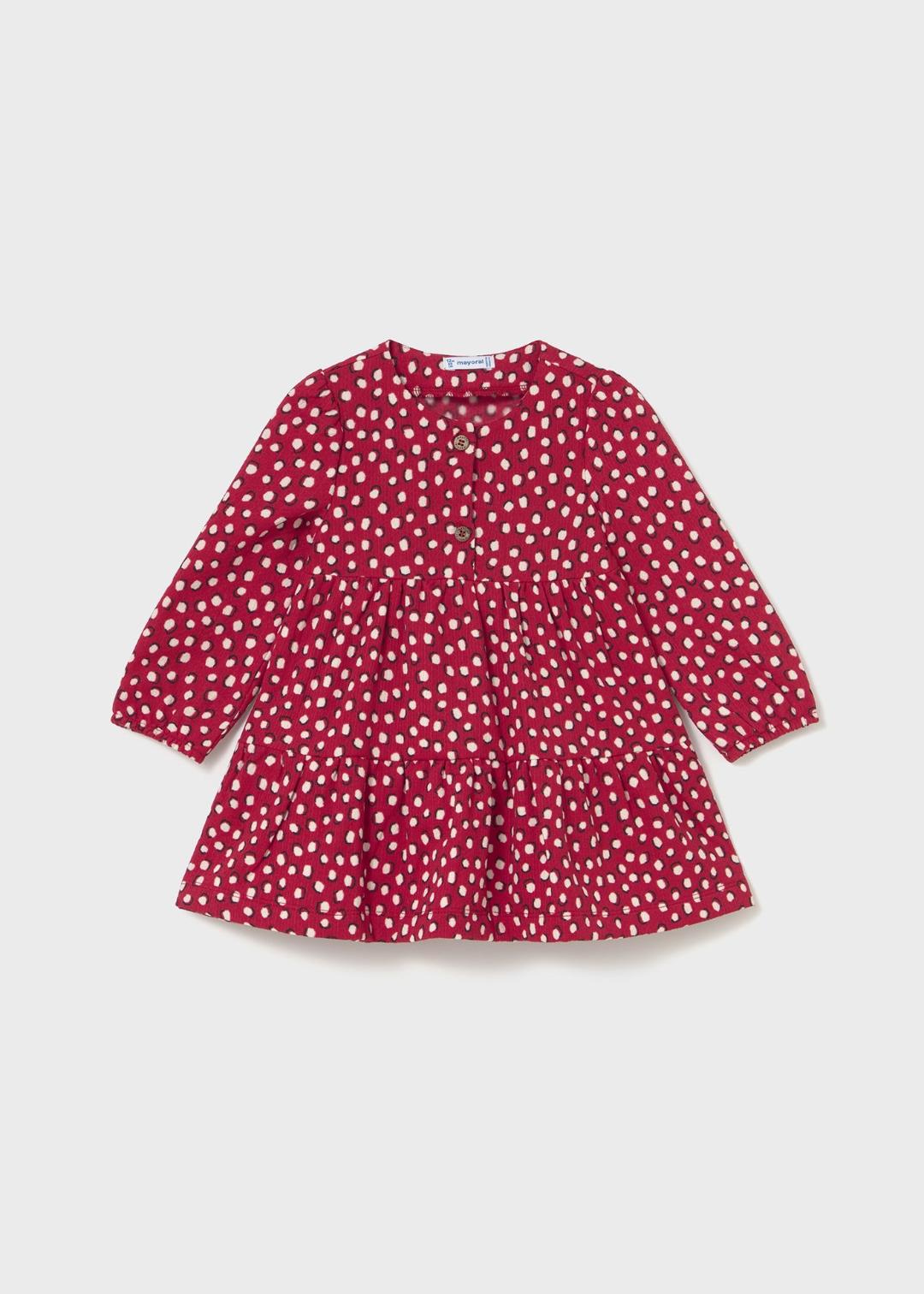 Mayoral Rojo | Printed Dress