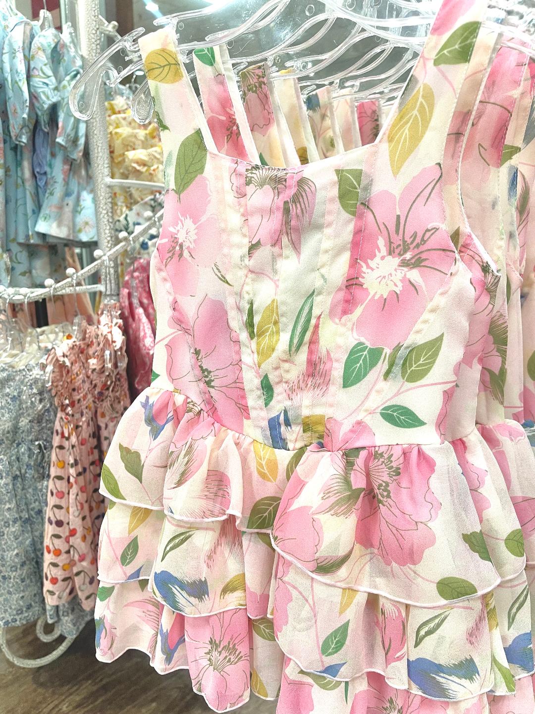 Flowers By Zoe Pink Big Floral | Dress