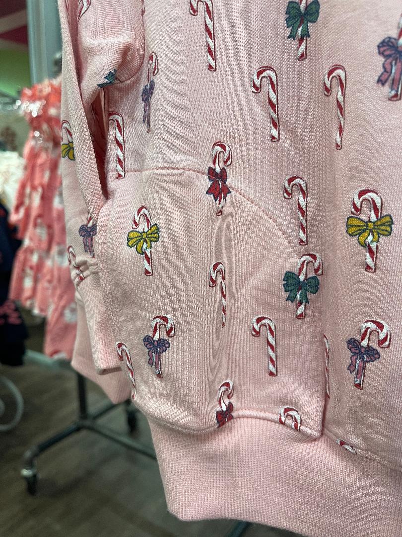 Coop Kids x Pink Chicken Mini Candy Cane | Play Sweatshirt