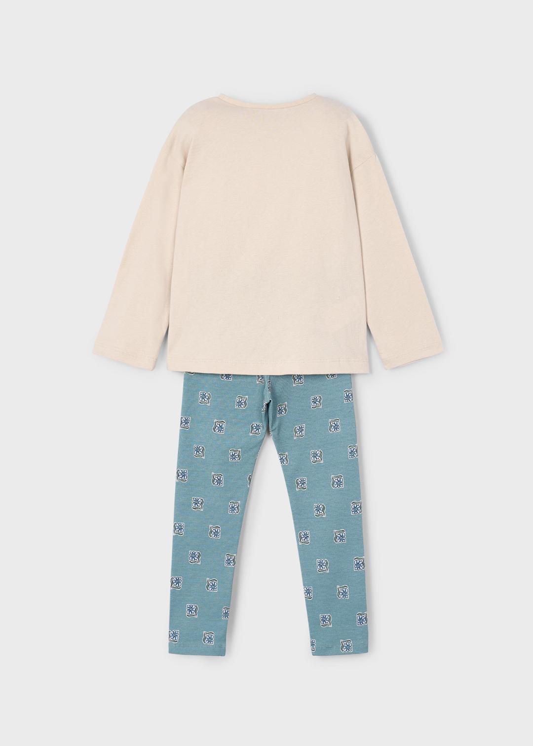 Mayoral Salvia | Shirt and Leggings Set