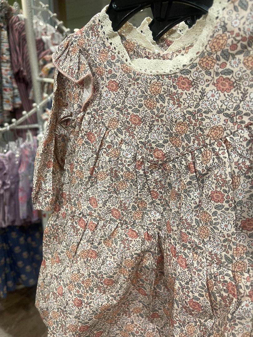 Mabel + Honey Pink | Emmaline Romper with Skirt