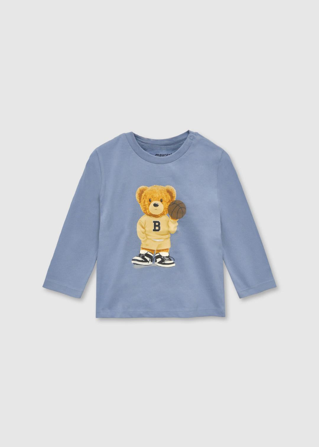 Mayoral Iceberg | Long Sleeve Bear Shirt