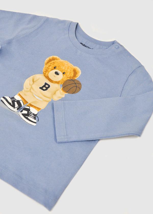 Mayoral Iceberg | Long Sleeve Bear Shirt