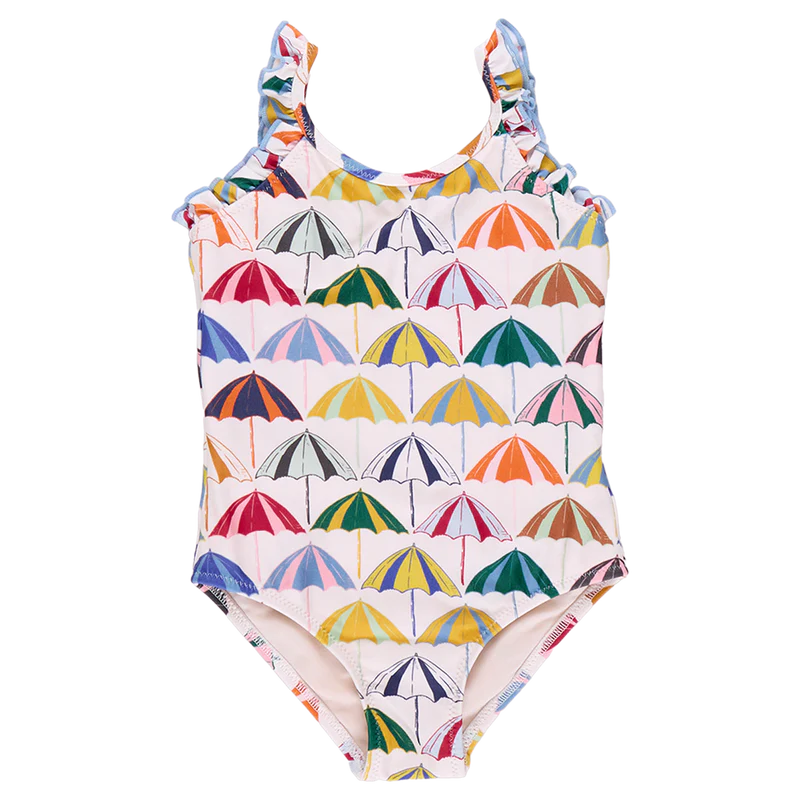 Pink Chicken Multi Umbrellas | Claire Swim Suit