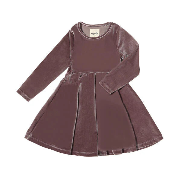 Vignette Plum Velvet | Merilee Dress