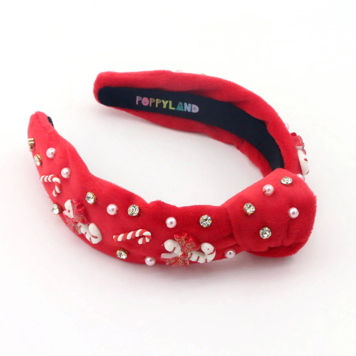 PoppyLand Candy Cane Lane | Knotted Headband