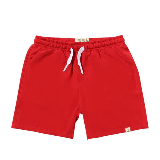 Me & Henry Red | Splash Swim Shorts
