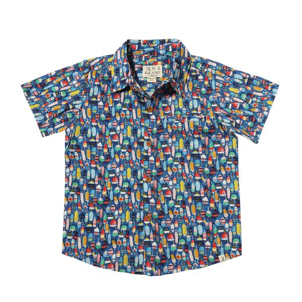 Me & Henry Multi Buoys | Maui Printed Shirts