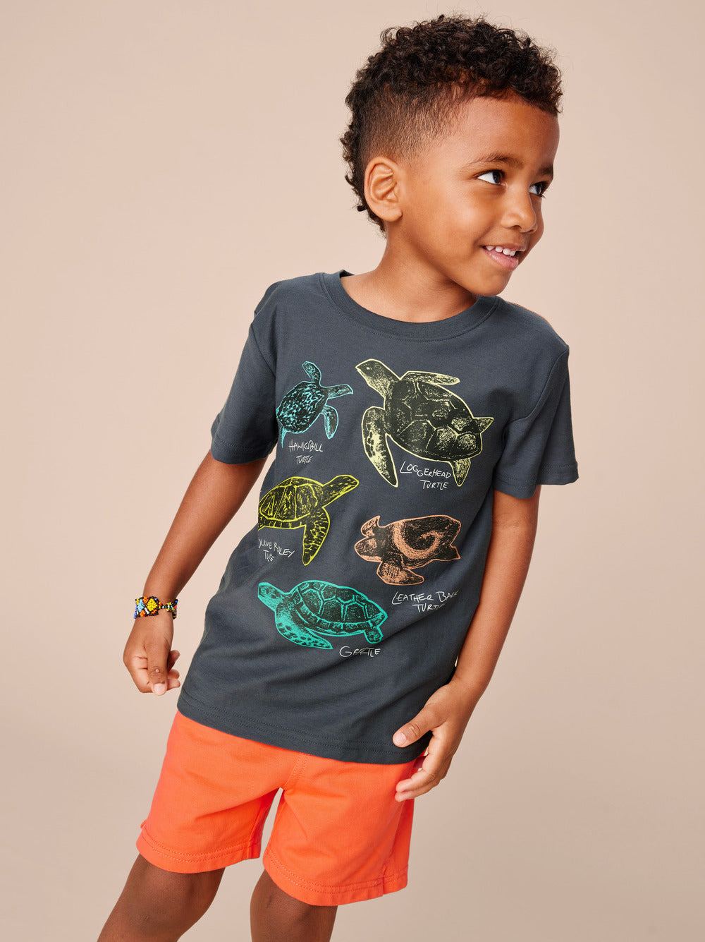 Tea Indigo | Turtle Discovery Graphic Tee