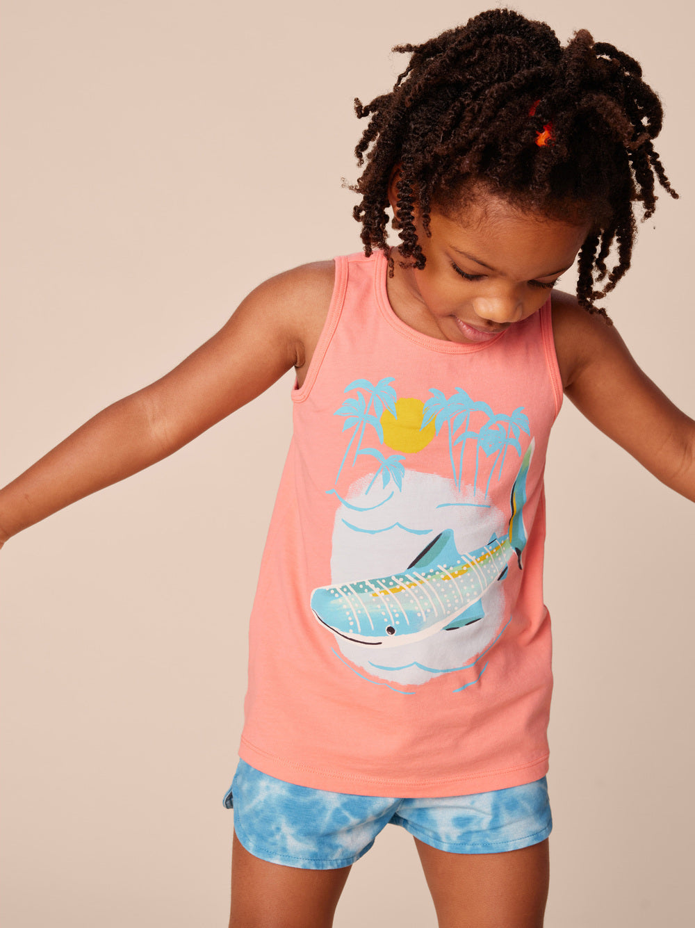 Tea Sunset Pink | Whale Shark Tank Top