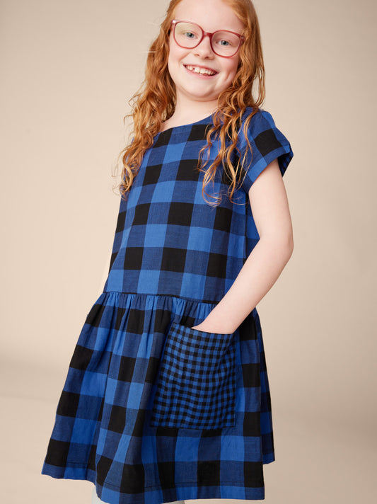 Tea Bursa Plaid | Pocketful Of Fun Dress