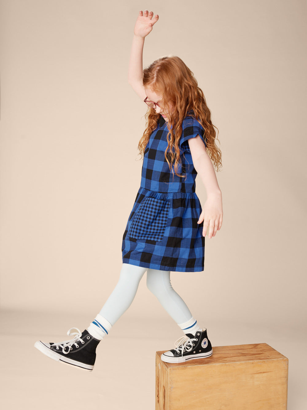 Tea Bursa Plaid | Pocketful Of Fun Dress