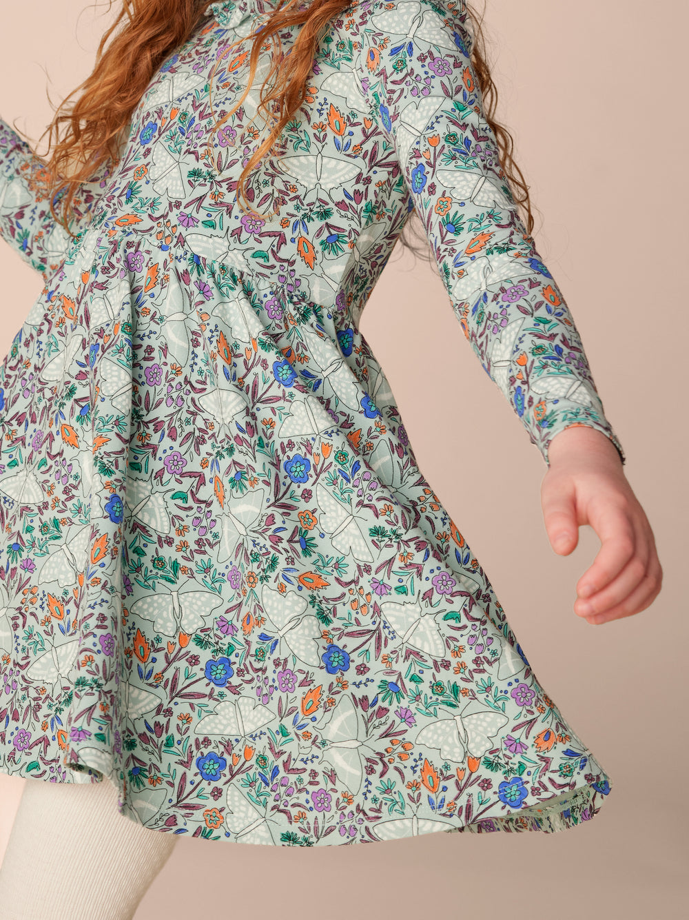 Tea Iznik Moth | Ruffle Collar Ballet Dress