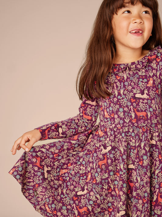 Tea Scottish Woodland Wonders | Ruffle Collar Ballet Dress