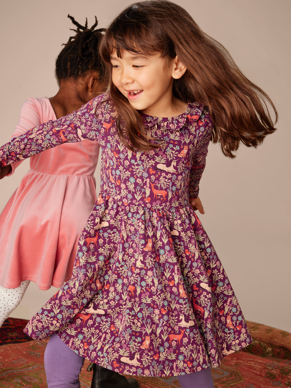 Tea Scottish Woodland Wonders | Ruffle Collar Ballet Dress