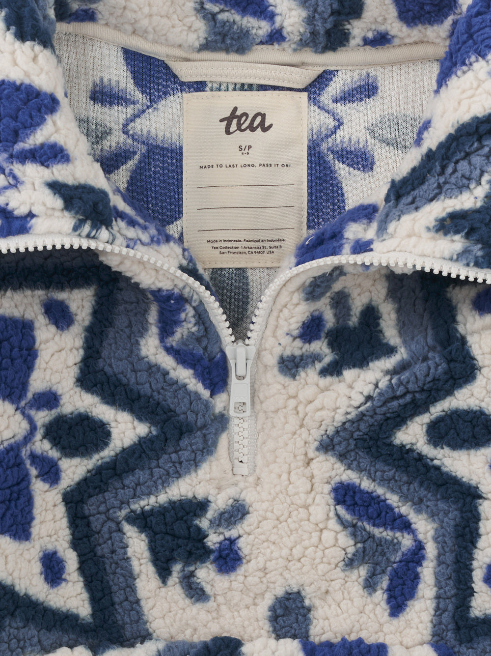 Tea Istanbul Iznik | Teddy Fleece Pullover