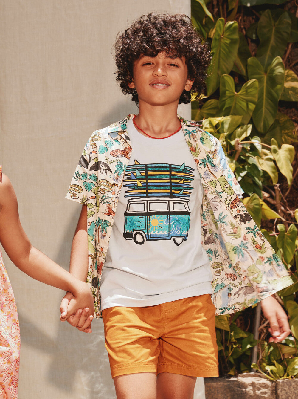 Tea Rio Animal | Printed Camp Shirt