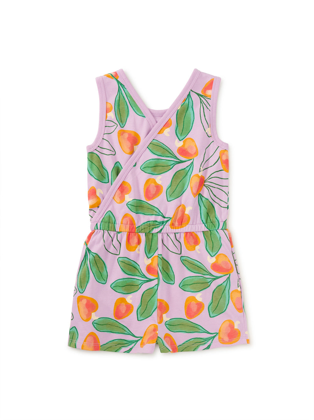 Tea Cashew Apple | Reversible Wrap Romper