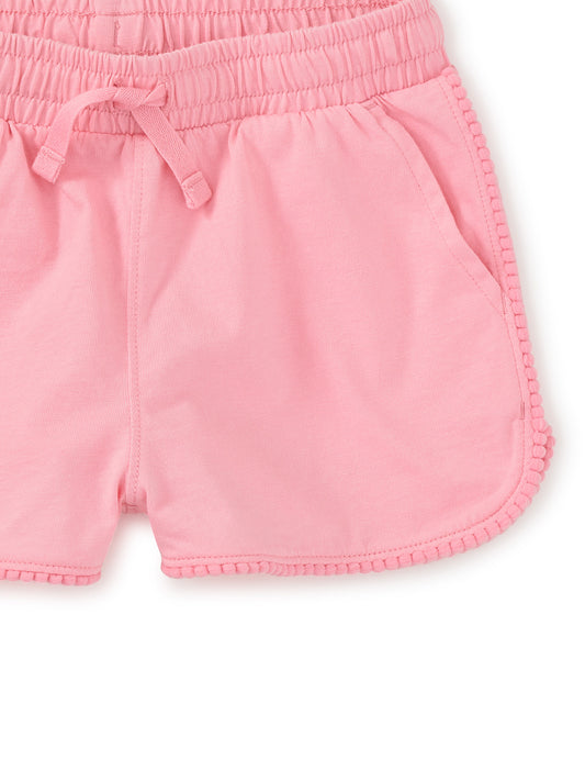 Tea Blossom | Pom-Pom Gym Shorts