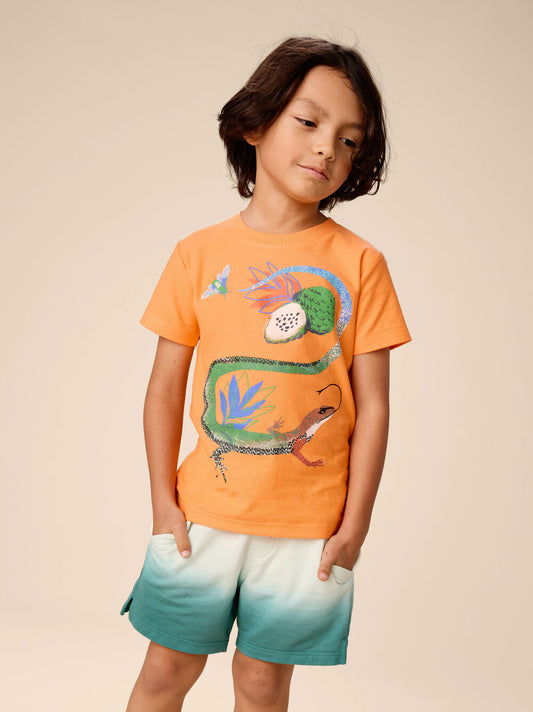 Tea Sunburst | Lizard Lunch Graphic Tee