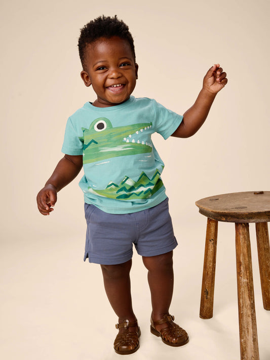 Tea Patina | Caiman Graphic Tee