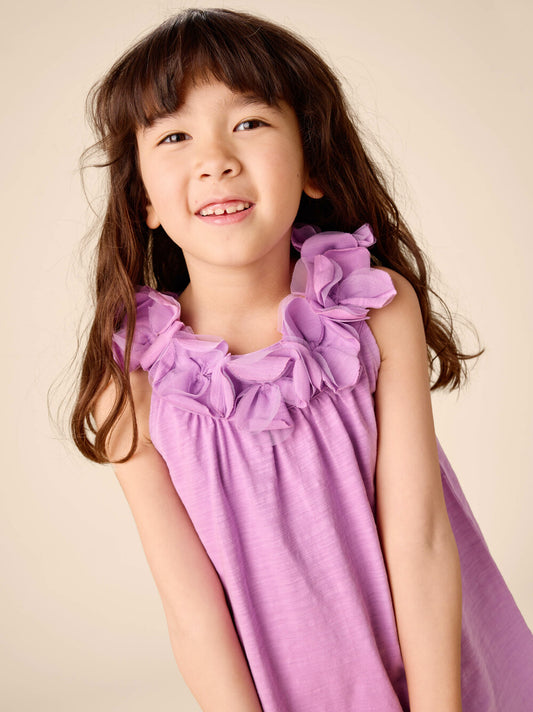 Tea Sheer Sheer Lilac | Blooming Lily Shift Dress