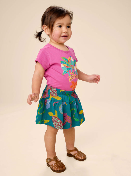 Tea Brazilian Folk | Sport Skort