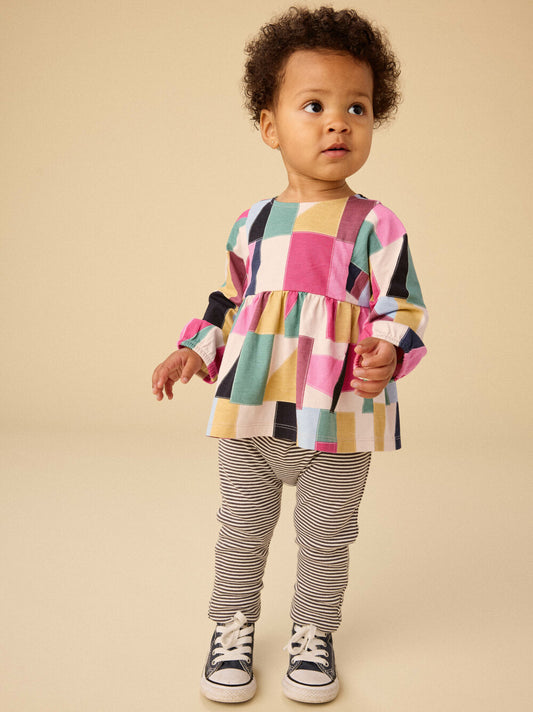 Tea Pojagi Patchwork | Boho Top & Pants Set