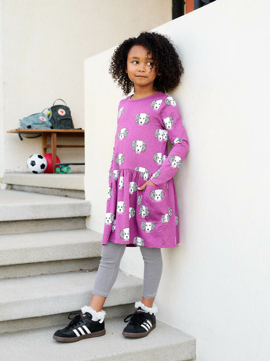 Tea Maltipo | Long Sleeve Pocket Dress