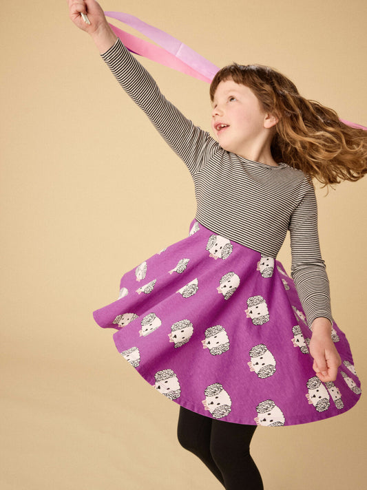 Tea Maltipoo | Print Mix Twirl Dress
