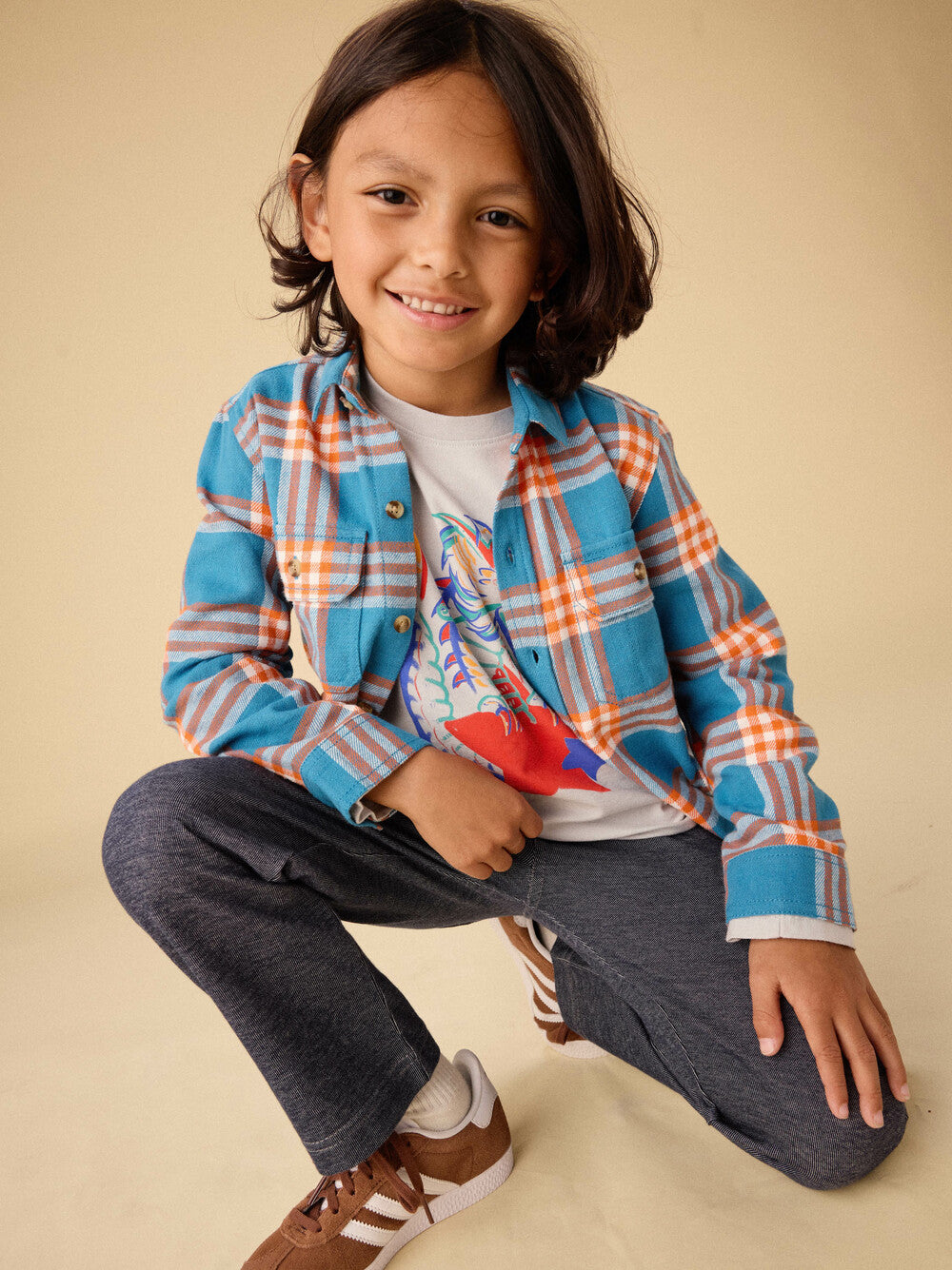 Tea Indigo Phantom | Denim-Like Carpenter Pants