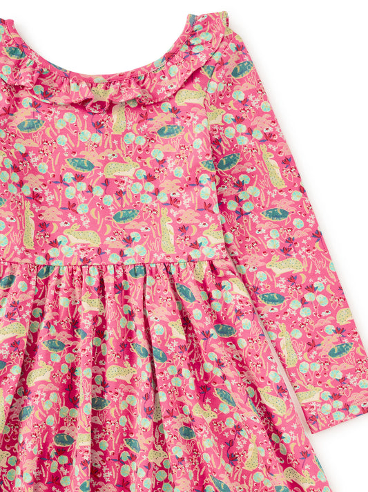 Tea Rabbit & Turtle Folktale | Ruffle Collar Ballet Dress