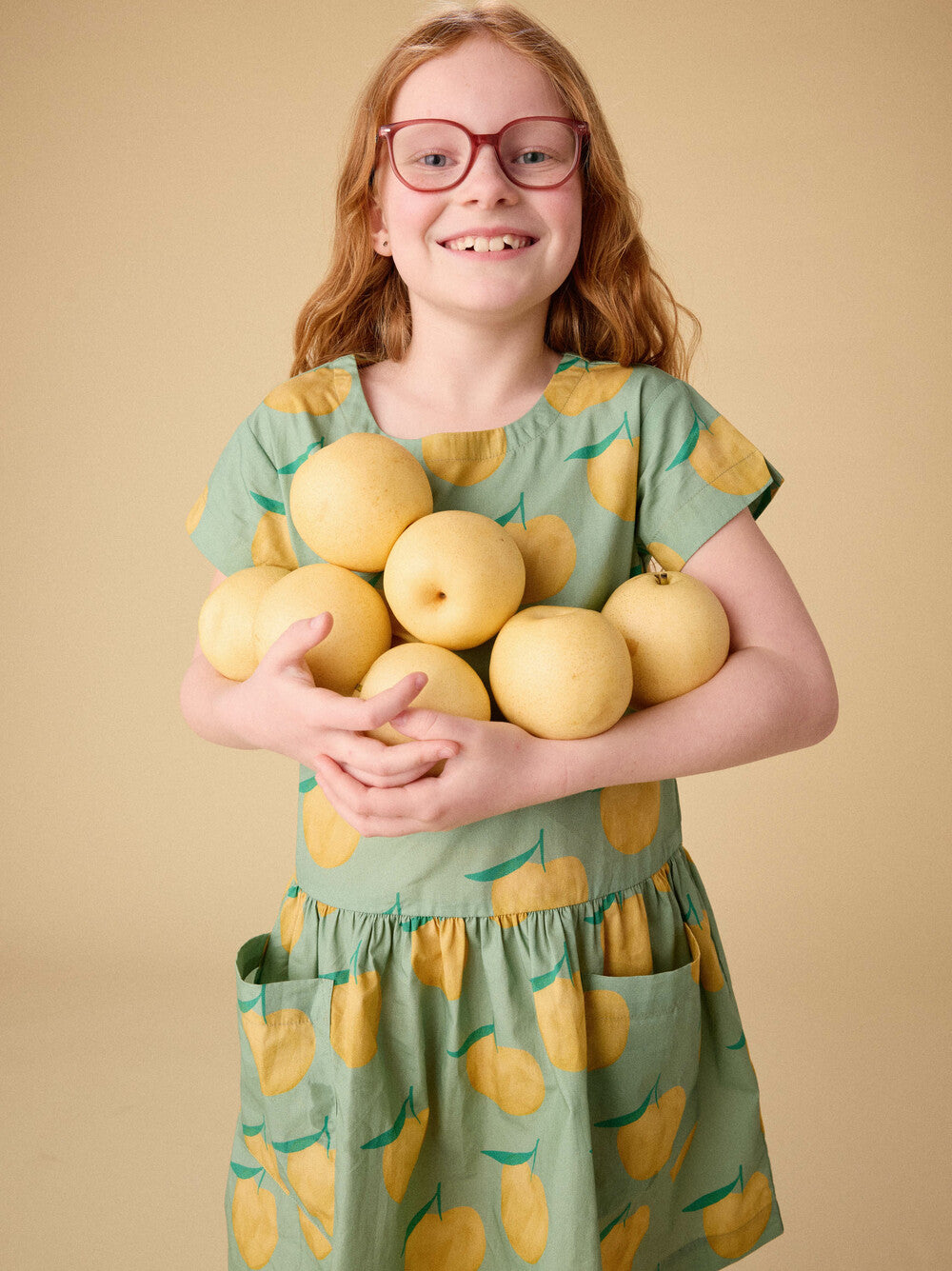 Tea Asian Pear | Pocketful of Fun Dress