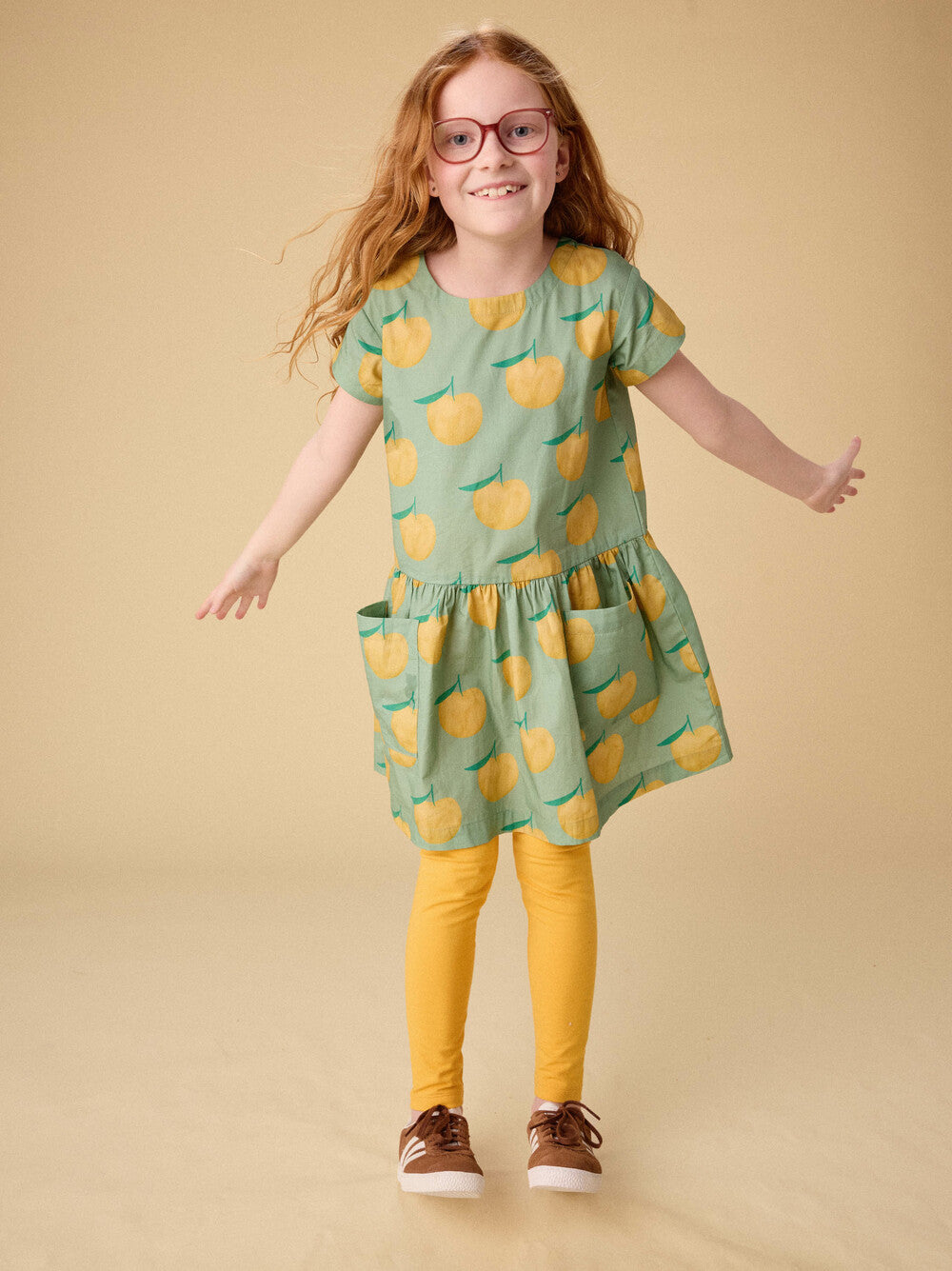 Tea Asian Pear | Pocketful of Fun Dress
