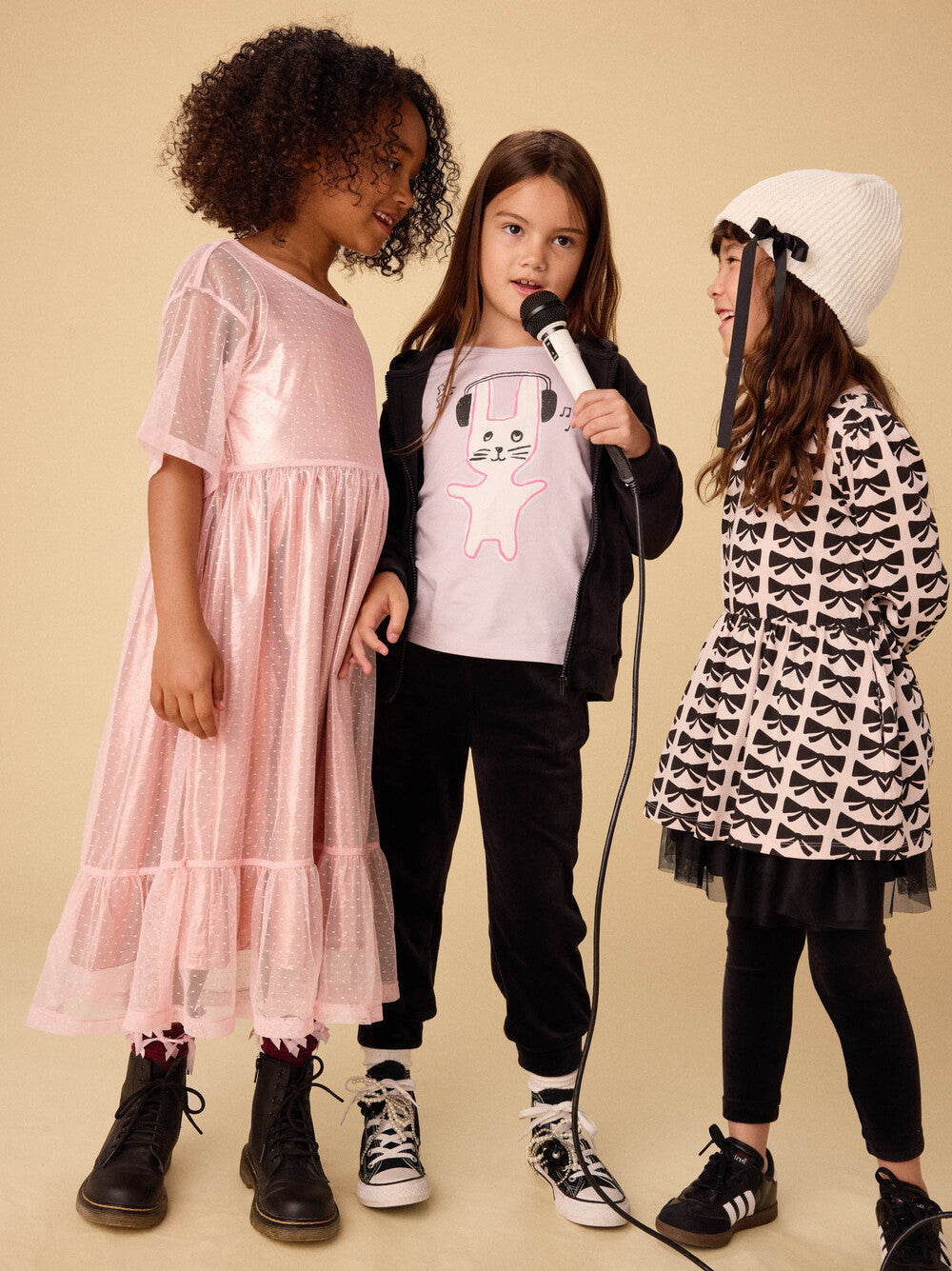 Tea Urchin Purple | Bunny Bop Graphic Tee