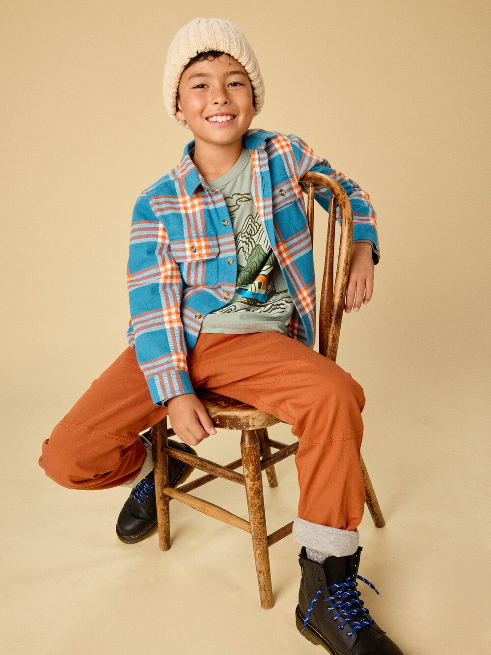 Tea Sea | Korean Train Layered Tee