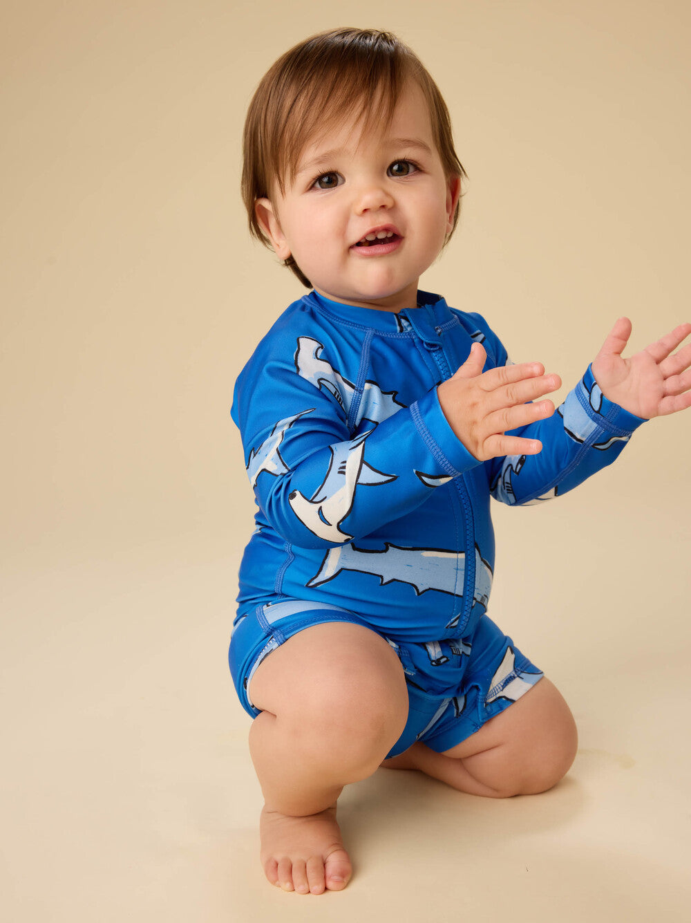 Tea Hammerhead Sharks | Rash Guard Swimsuit