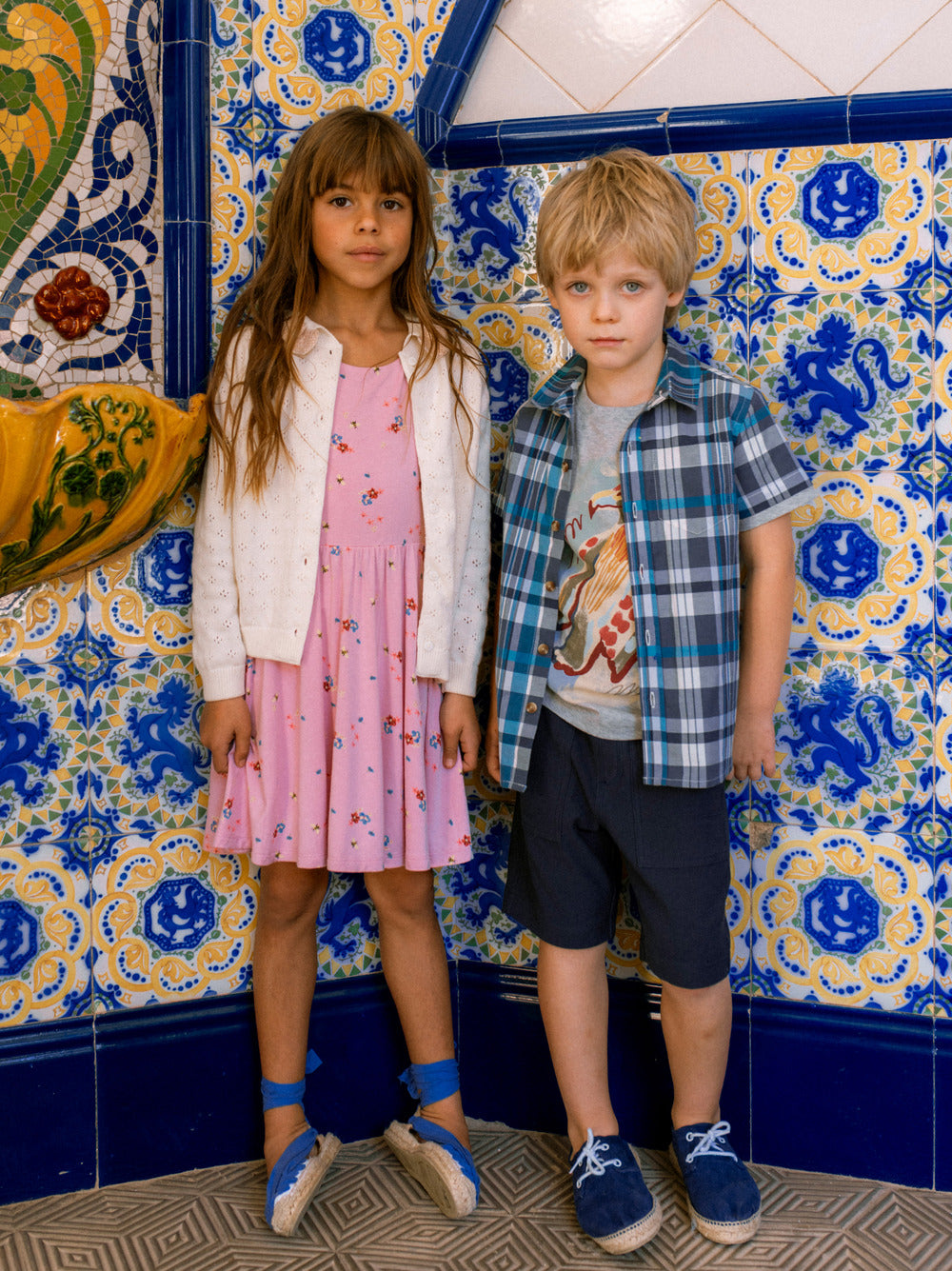 Tea Busy Bees & Flowers | Bamboo Play Soft Dress