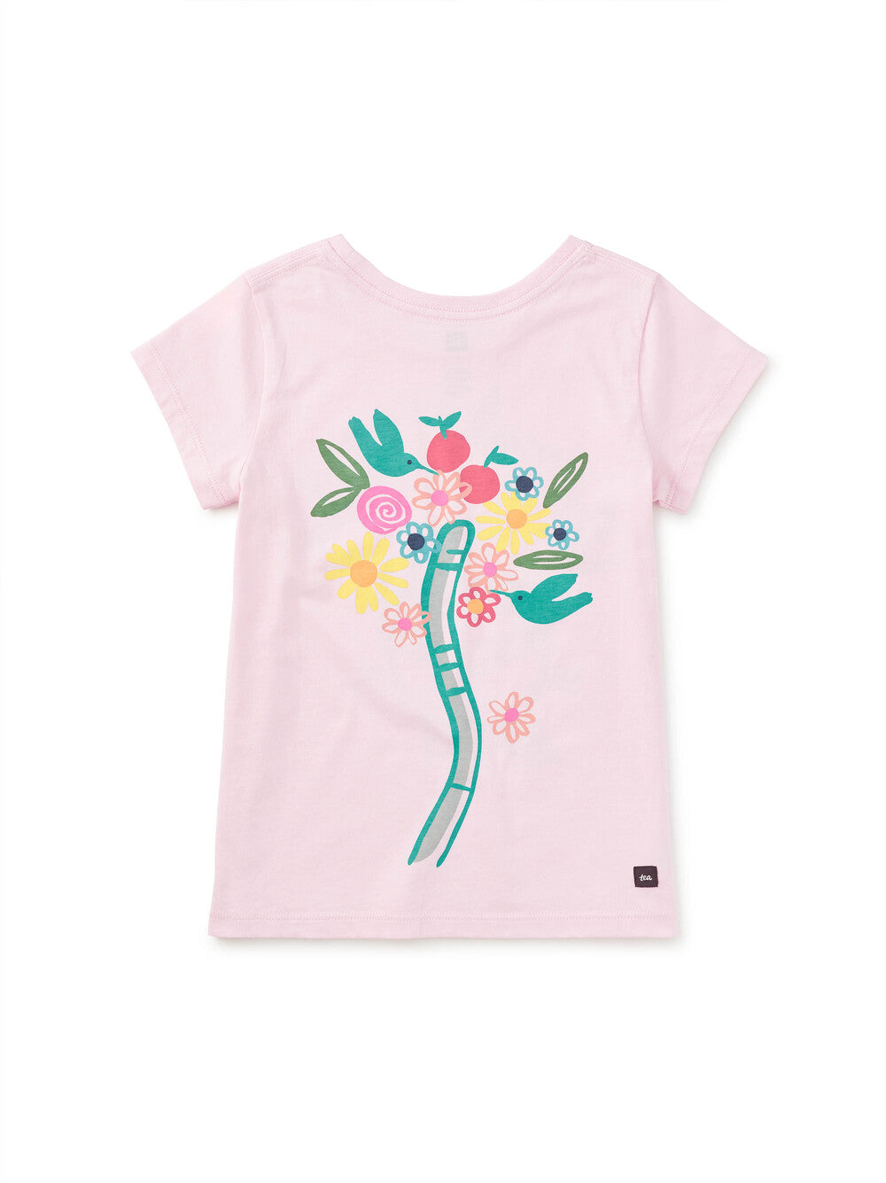 Tea Pink Lady | Flora & Feline Graphic Tee